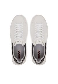 Hugo - HUGO Sneakersy 50543867 Biały. Kolor: biały. Materiał: skóra #4