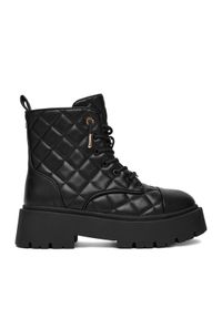 Nine West Trzewiki CEO-INAS-01 Czarny. Kolor: czarny. Materiał: syntetyk, materiał