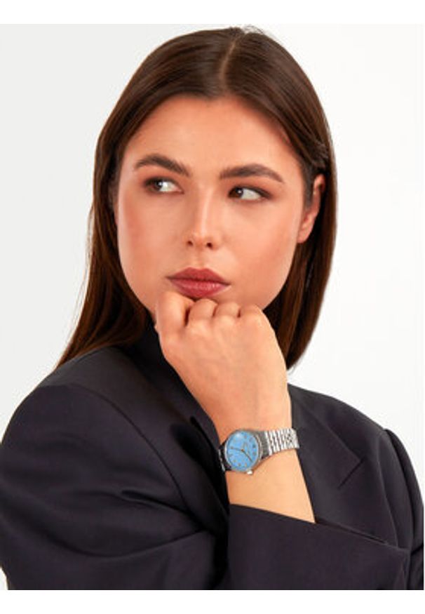 Trussardi Jeans - Trussardi Zegarek R2453144511 Błękitny. Kolor: niebieski