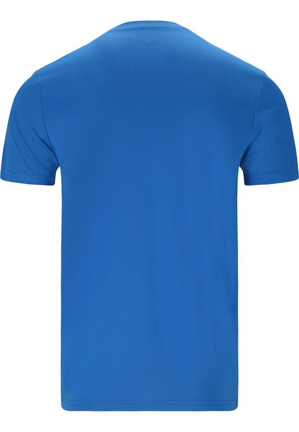ENDURANCE - Koszulka treningowa męska Endurance Vernon V2 S/S. Kolor: niebieski. Sport: fitness