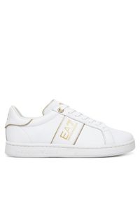EA7 Emporio Armani Sneakersy X8X102 XK346 U447 Biały. Kolor: biały. Materiał: skóra #1
