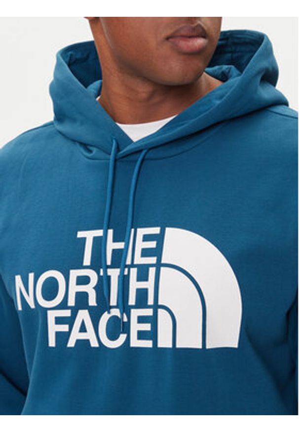 The North Face Bluza Easy NF0A89FF Niebieski Regular Fit. Kolor: niebieski. Materiał: bawełna