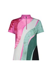 Koszulka damska rowerowe CMP 35N6686. Kolor: różowy. Sport: kolarstwo #1