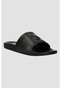 Just Cavalli - JUST CAVALLI Czarne klapki Fondo Pool, Rozmiar 40. Kolor: czarny #3