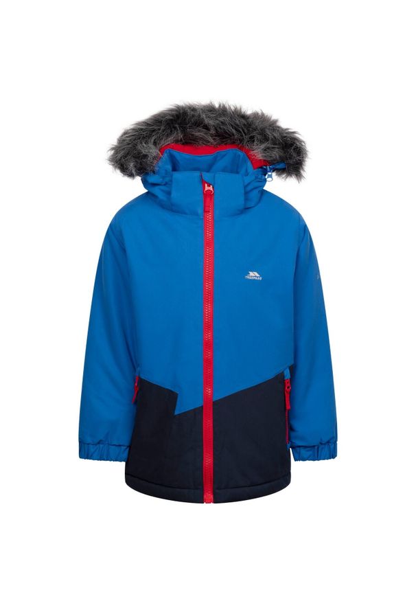 TRESPASS - Płaszcz Przeciwdeszczowy Boys Deen. Kolor: niebieski