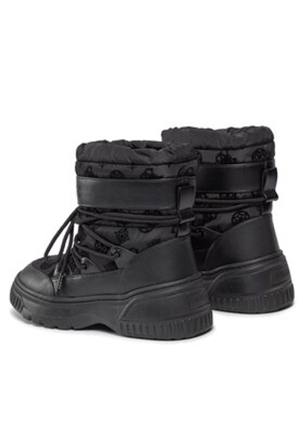 Guess Śniegowce FL8DRA FAL10 Czarny. Kolor: czarny. Materiał: materiał