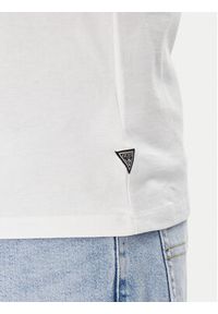 Guess T-Shirt M5YI69 KBW41 Biały Regular Fit. Kolor: biały. Materiał: bawełna #5