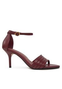 Gino Rossi Sandały NELLY-SLT1527-7 Bordowy. Kolor: czerwony. Materiał: skóra #1