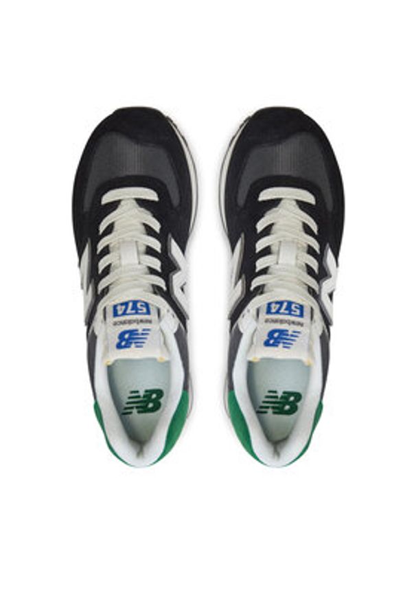 New Balance Sneakersy WL574YA1 Czarny. Kolor: czarny. Materiał: materiał. Model: New Balance 574