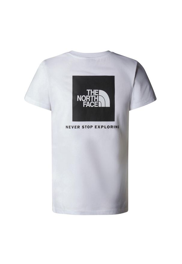 Koszulka The North Face S/S Redbox Slim. Kolor: biały