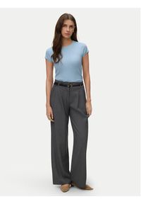Vero Moda Spodnie materiałowe Tahia 10340300 Szary Wide Leg. Kolor: szary. Materiał: syntetyk #3