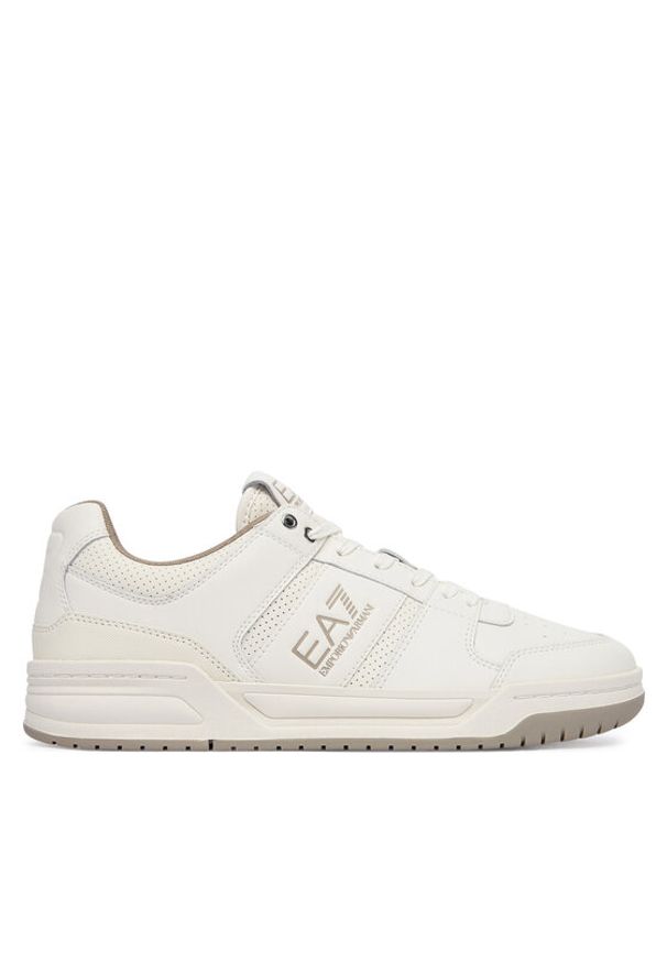 EA7 Emporio Armani Sneakersy X8X234 XK422 MZ555 Biały. Kolor: biały. Materiał: skóra