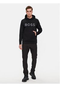 BOSS - Boss Bluza Soody 1 50504750 Czarny Regular Fit. Kolor: czarny. Materiał: bawełna, syntetyk #5