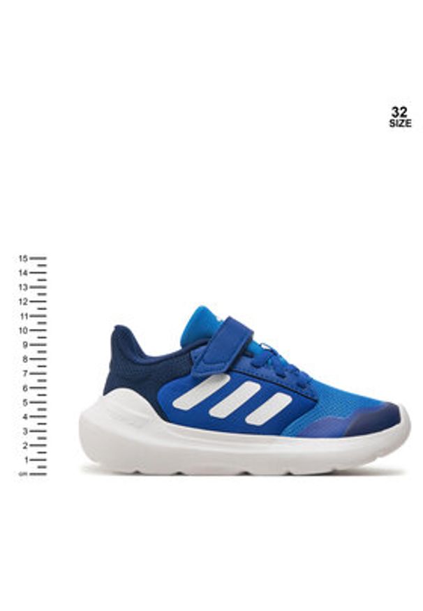 Adidas - adidas Sneakersy Tensaur Run 3.0 El C IE5989 Niebieski. Kolor: niebieski. Materiał: mesh, materiał. Sport: bieganie