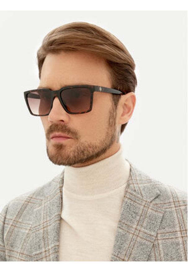 Guess Okulary przeciwsłoneczne GU00084 Brązowy. Kolor: brązowy
