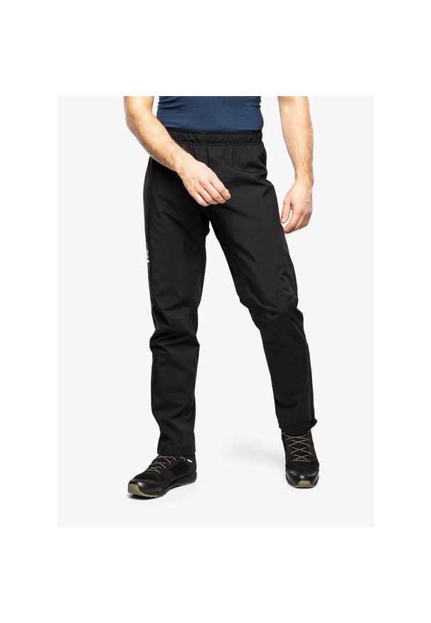 Haglöfs - Spodnie przeciwdeszczowe męskie Haglofs Korp Proof Pant. Kolor: czarny. Długość: długie