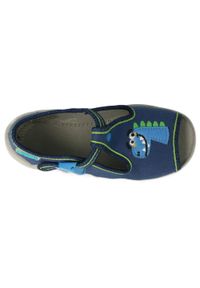 Befado obuwie dziecięce 217P116 niebieskie. Kolor: niebieski
