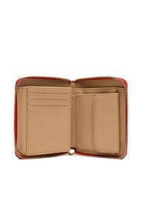 Love Moschino - LOVE MOSCHINO Duży Portfel Damski JC5702PP1NLD0500 Czerwony. Kolor: czerwony. Materiał: skóra