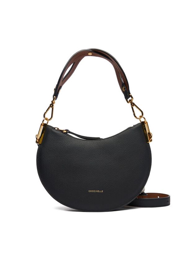 Coccinelle Torebka QKF Coccinellesunup E1 QKF 13 03 01 Czarny. Kolor: czarny. Materiał: skórzane