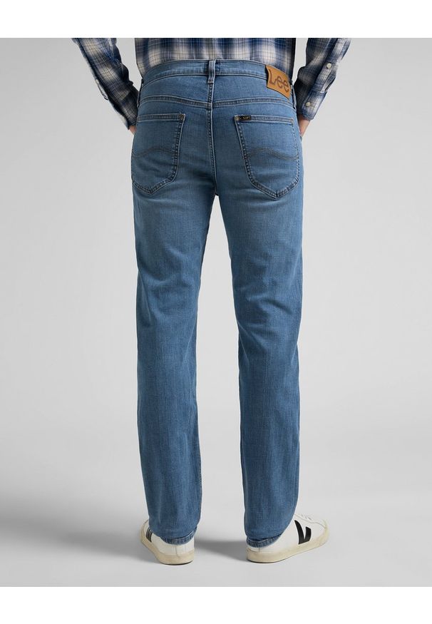 Lee - LEE DAREN ZIP FLY MĘSKIE SPODNIE JEANSOWE WORN IN CODY L707NLLT 112145463