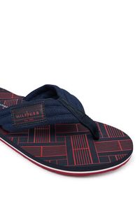 TOMMY HILFIGER - Tommy Hilfiger Japonki Flag Patch Beach FM0FM06004 Granatowy. Kolor: niebieski. Materiał: materiał #5