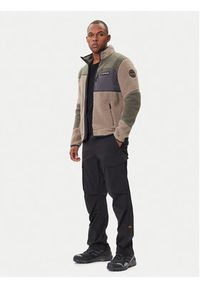Napapijri Polar Yupik NP0A4GNT Zielony Regular Fit. Kolor: zielony. Materiał: syntetyk #4