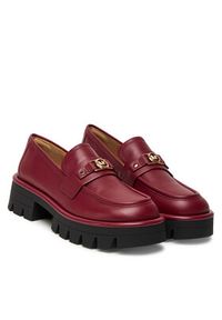 MICHAEL Michael Kors Loafersy 40T5MAFP1L Brązowy. Kolor: brązowy. Materiał: skóra
