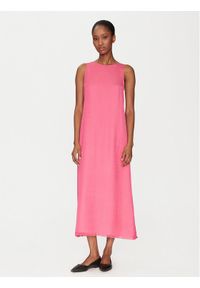 Marella Sukienka letnia Jumcos 2515221111 Różowy Regular Fit. Kolor: różowy. Materiał: wiskoza. Sezon: lato #1
