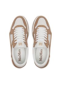 Max Mara Sneakersy Chill 2514761091650 Biały. Kolor: biały. Materiał: skóra #6