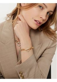 Guess Bransoletka JUBB05 016JW Złoty. Materiał: metalowe. Kolor: złoty