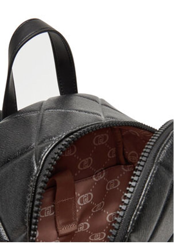 Liu Jo Plecak M Backpack TA5294 E0669 Czarny. Kolor: czarny. Materiał: skóra