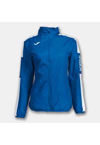 Kurtka damska Joma Rainjacket Champion Ship IV Royal Blue XL. Okazja: na co dzień. Kolor: niebieski, biały, wielokolorowy. Styl: casual