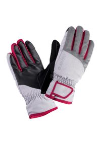 Hi-tec - Rękawice narciarskie damskie Hi-Tec Lady Huri, Rozmiar L/XL. Materiał: skóra, materiał, poliester. Sport: narciarstwo #1
