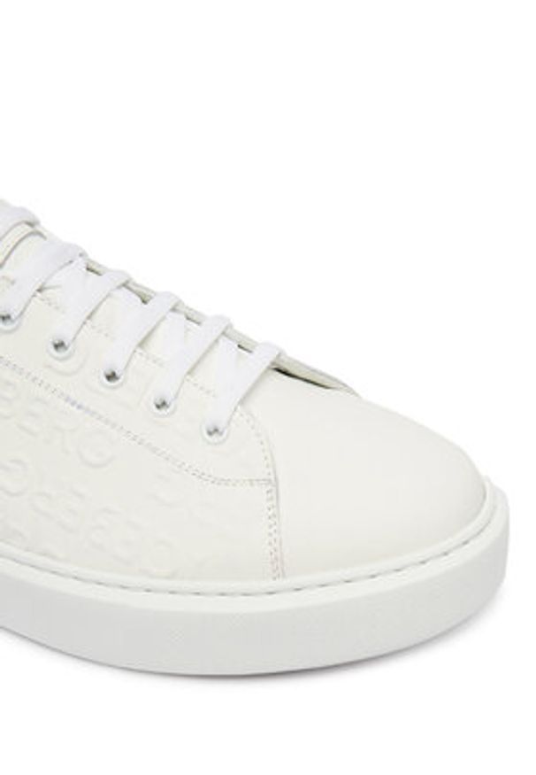 Iceberg Sneakersy IU16840C Biały. Kolor: biały. Materiał: skóra