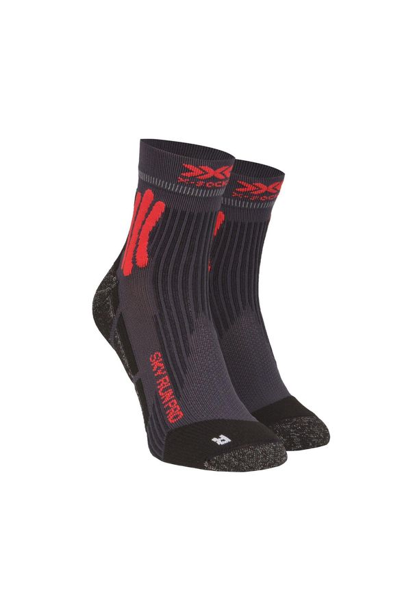 Skarpety biegowe X-Socks Run Speed Two 4.0. Kolor: szary. Sport: bieganie
