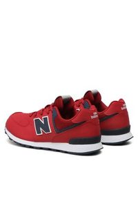 New Balance Sneakersy GC574CR1 Czerwony. Kolor: czerwony. Materiał: skóra. Model: New Balance 574 #5