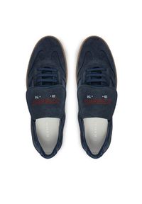 Iceberg Sneakersy 7795+ IU180909 Granatowy. Kolor: niebieski. Materiał: skóra, zamsz #6