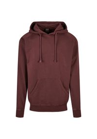 Bluza z kapturem Urban Classics overdyed. Typ kołnierza: kaptur. Kolor: czerwony, wielokolorowy, brązowy #1