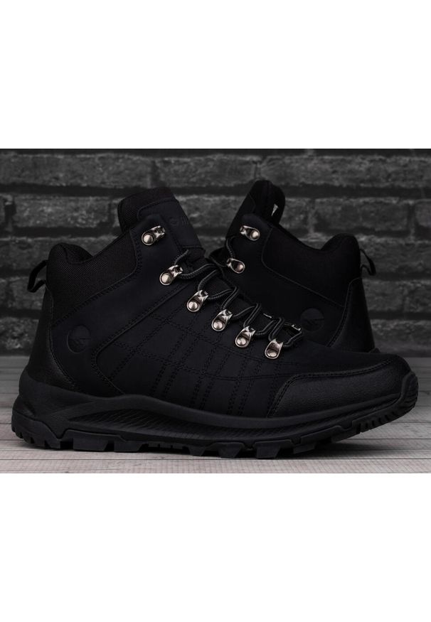 Hi-tec - Buty męskie turystyczne Hi-Tec MENGELO. Kolor: czarny