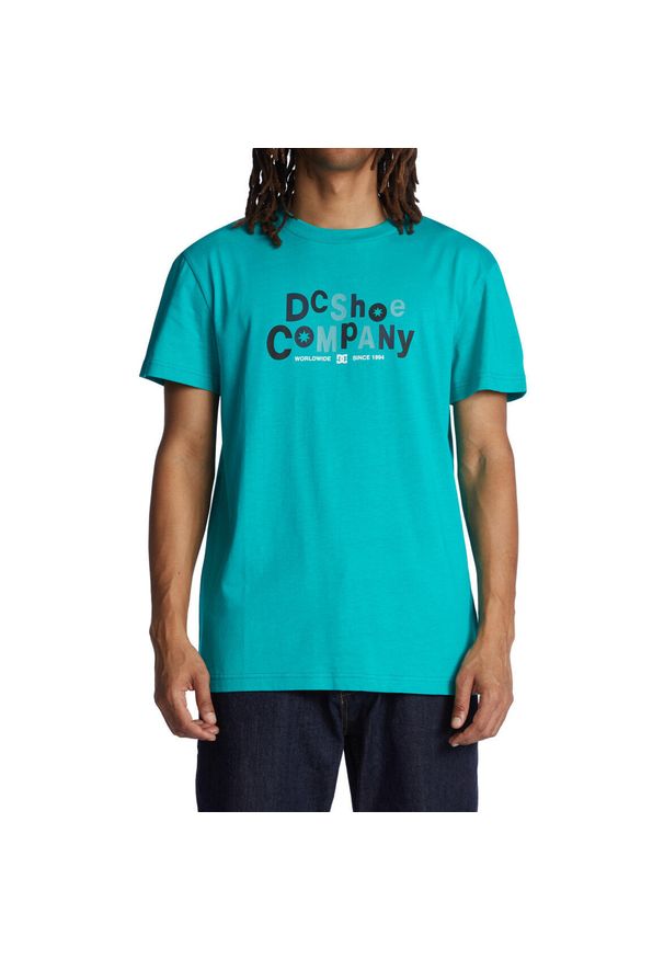 Podkoszulek męskie DC Shoes Mumbo Jumbo. Kolor: zielony. Materiał: bawełna, materiał