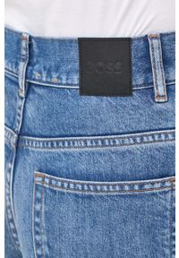 BOSS jeansy damskie kolor niebieski. Kolor: niebieski #2
