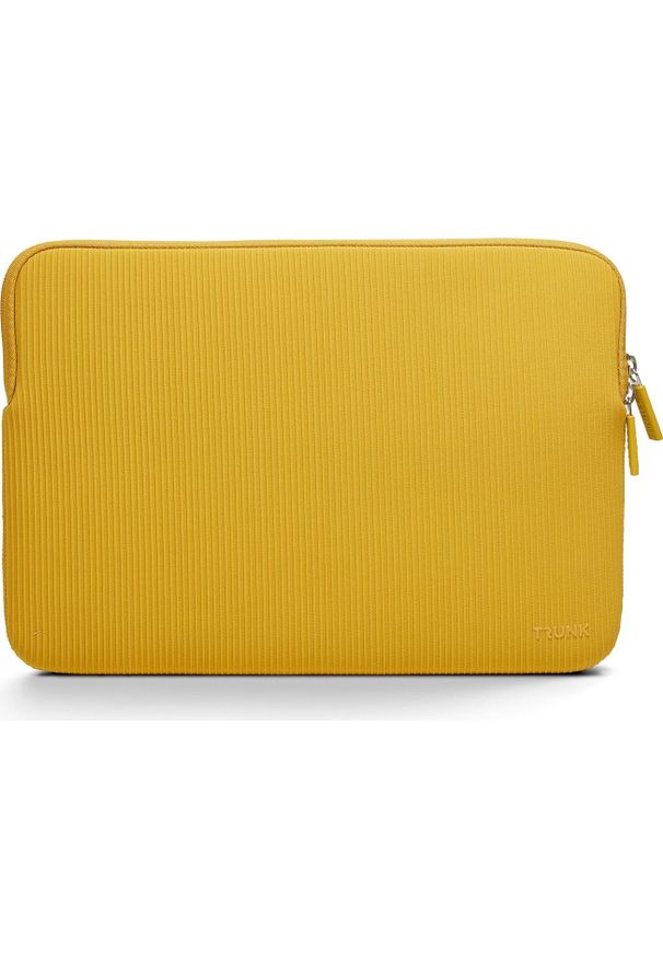 Etui Trunk Ribbed Velvet do MacBook 14'' (sunflower). Materiał: mikrofibra, materiał, neopren, prążkowany. Styl: elegancki, casual