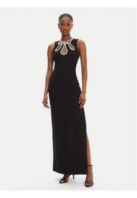 Marciano Guess Sukienka wieczorowa 5RGK45 6869Z Czarny Regular Fit. Kolor: czarny. Materiał: syntetyk. Styl: wizytowy