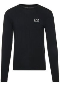 EA7 Emporio Armani Longsleeve 8NPT55 PJM5Z 1200 Czarny Regular Fit. Kolor: czarny. Materiał: bawełna. Długość rękawa: długi rękaw