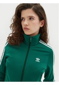 Adidas - adidas Bluza adicolor Classics Firebird JC8262 Zielony Regular Fit. Kolor: zielony. Materiał: syntetyk #4