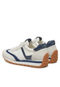 Lauren Ralph Lauren - LAUREN RALPH LAUREN Sneakersy Dani 802959613001 Biały. Kolor: biały. Materiał: skóra #4