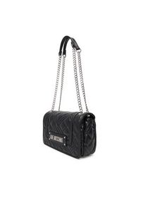 Love Moschino - LOVE MOSCHINO Torebka JC4001PP1NLA000B Czarny. Kolor: czarny. Materiał: skórzane