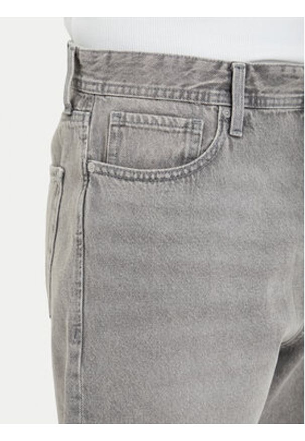 Jack & Jones Szorty materiałowe Tony Original 12290841 Szary Regular Fit. Kolor: szary. Materiał: bawełna