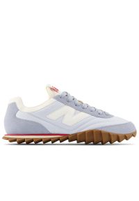 Buty New Balance URC30VA - fioletowe. Kolor: fioletowy. Materiał: materiał, zamsz, skóra, guma, syntetyk. Szerokość cholewki: normalna