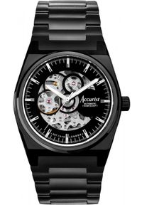 Zegarek Acappella Zegarek męski Accurist 70023 czarny. Kolor: czarny #1